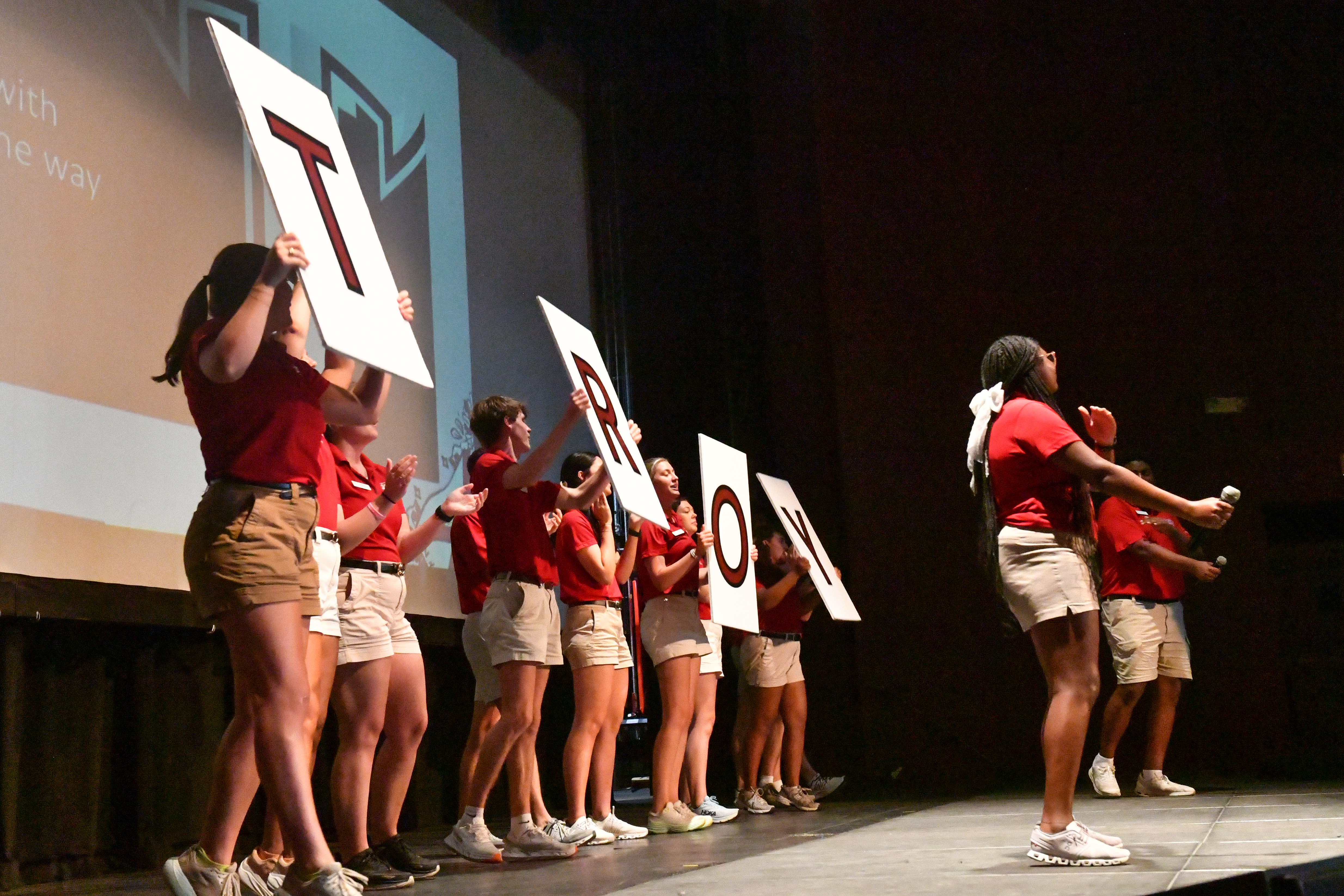 Photo of IMPACT Leaders on stage during the Summer 2024 sessions.