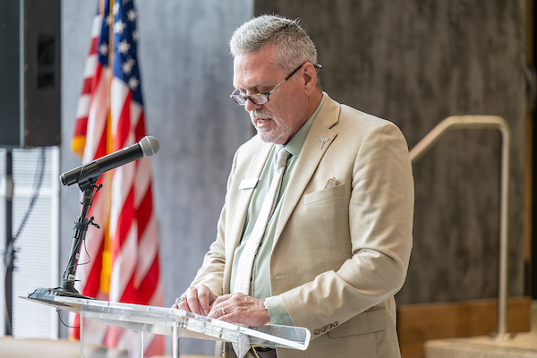 Dr. LaGary Carter, Dean of the College of Health Sciences and Faculty Member of the Department of Kinesiology and Health Promotion