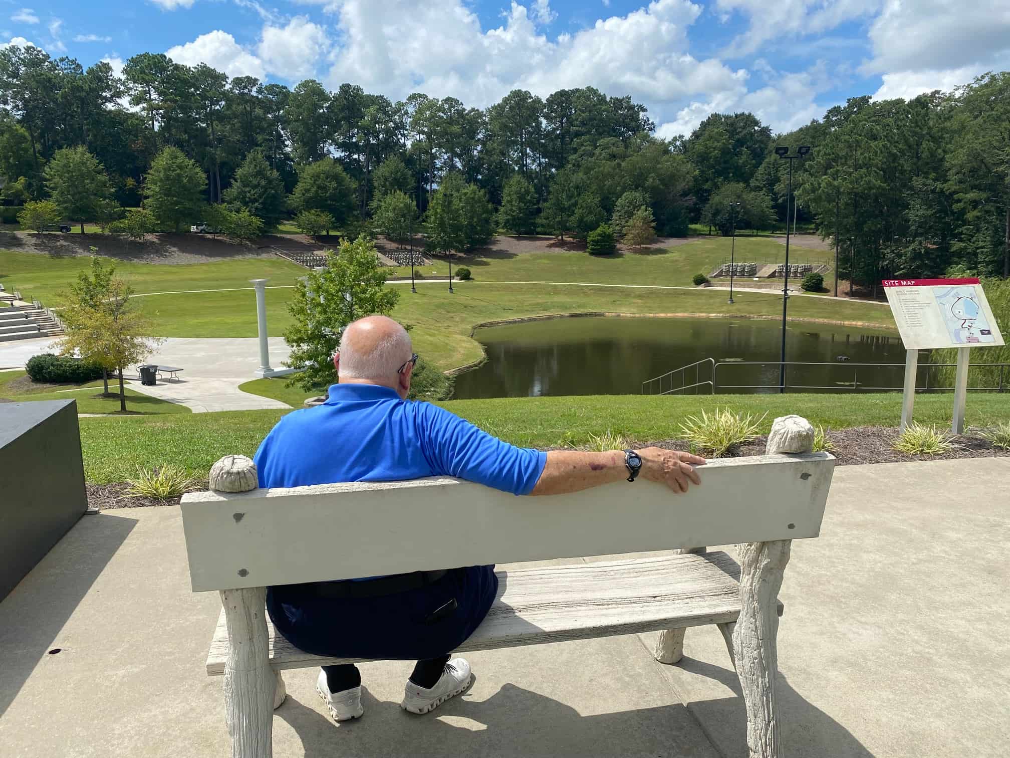 Dr. Kelley honors late wife with gift to Janice Hawkins Park
