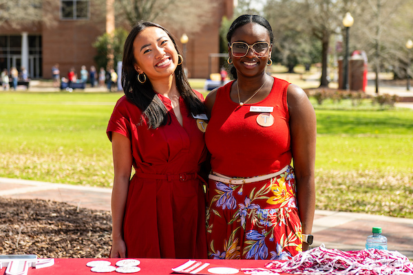 TROY Admissions Staff at Trojan Day