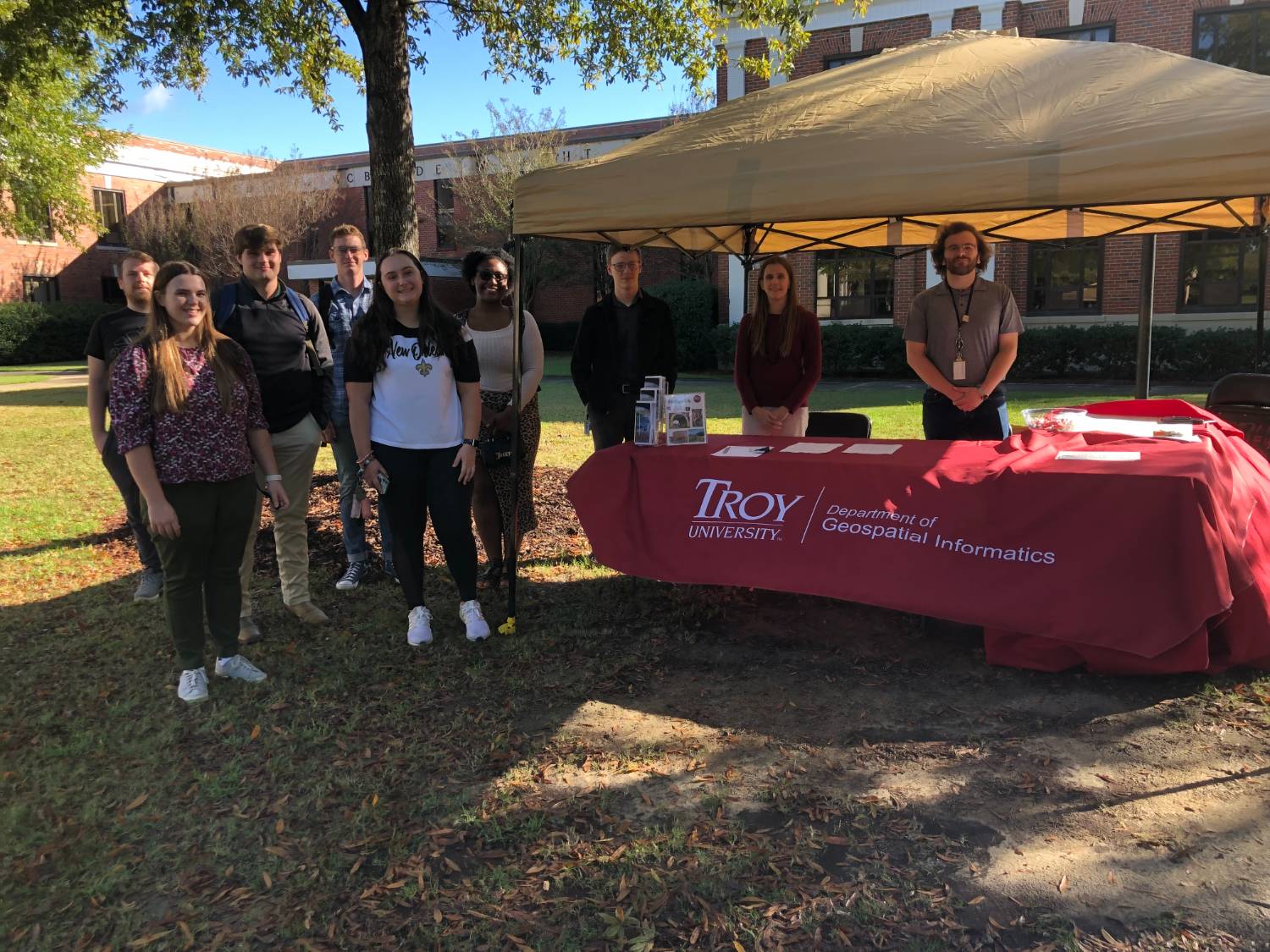 GIS day on Quad