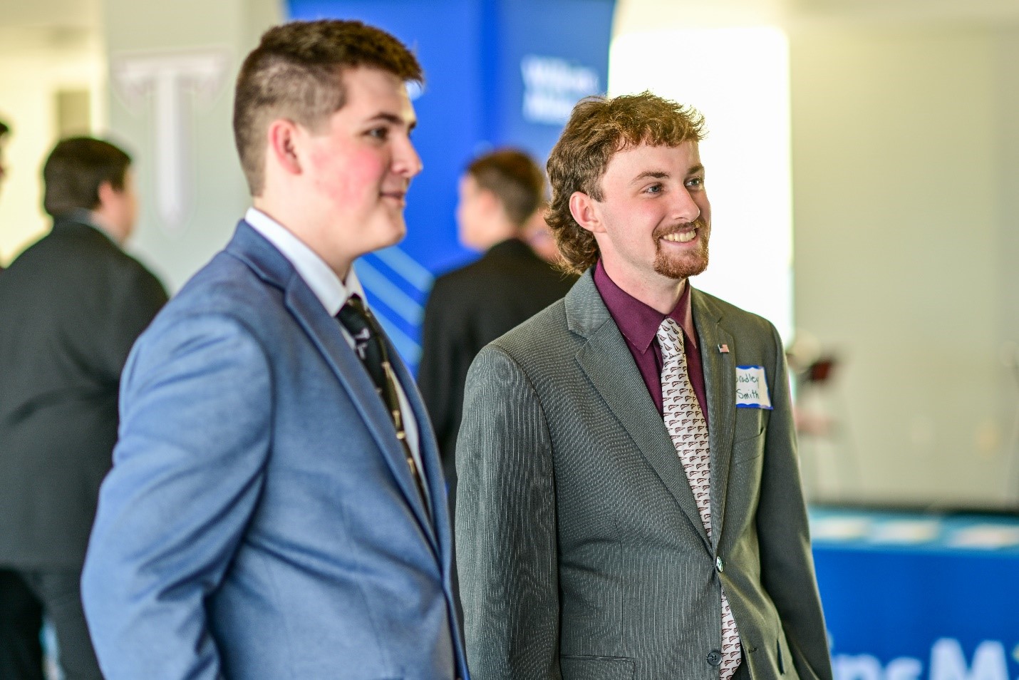 TROY students at a career fair