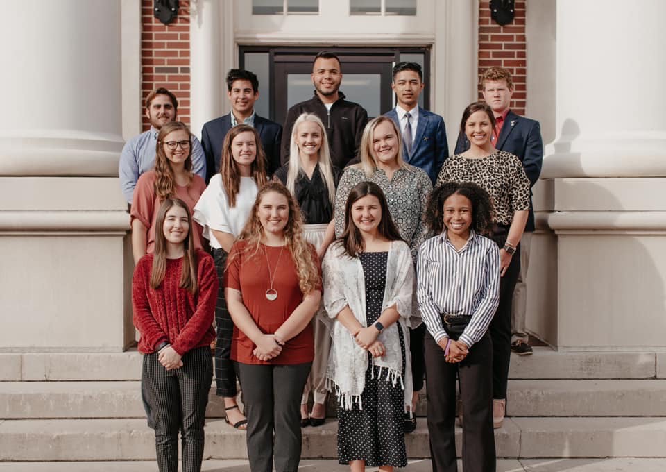Group photo of the 2019-2020 Dean's Student Advisory Council