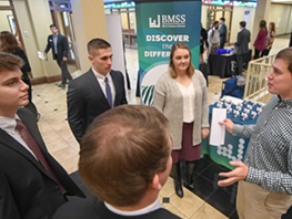 Sorrell College of Business students meet with accounting firm members