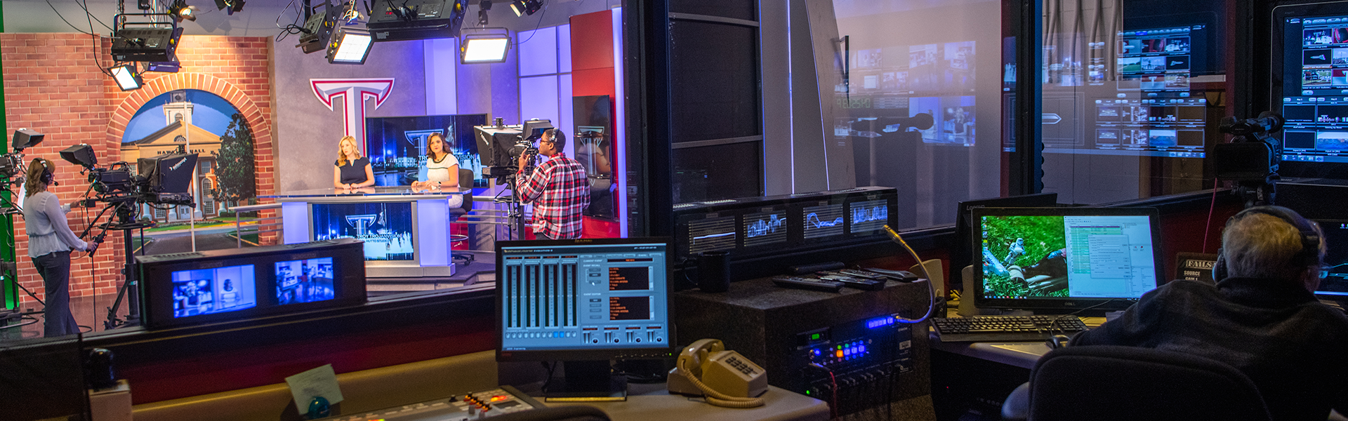 Broadcast studio image