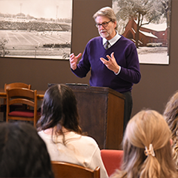 professor teaching English