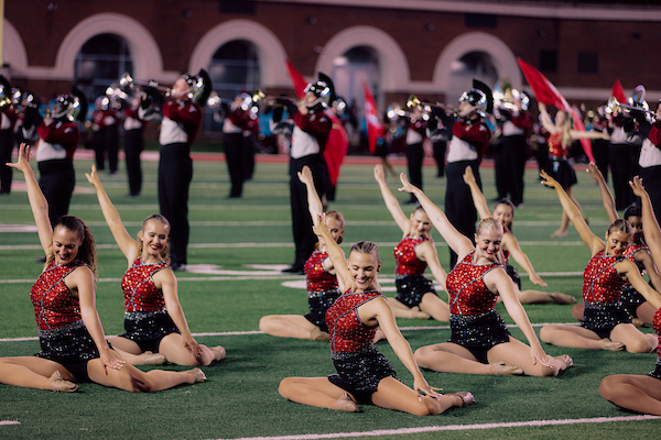SOTs Auxiliary performing on the band field