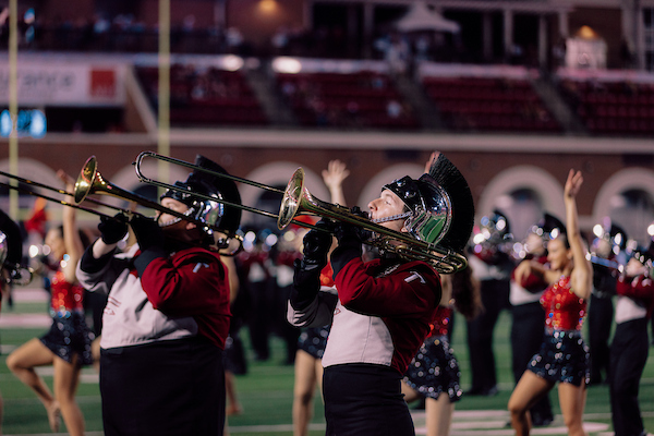SOTs Band on the field