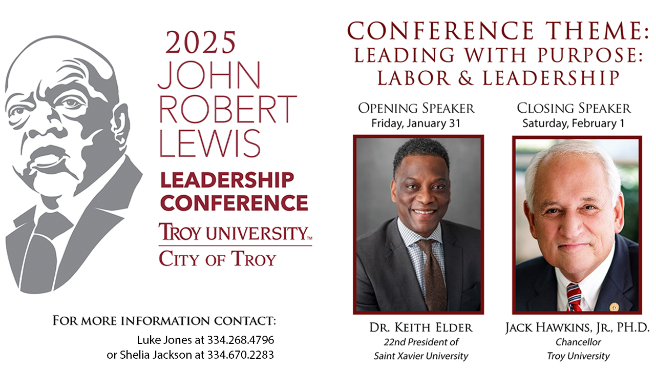 Lewis speaking at conference