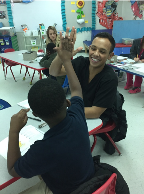 ABA students working in classrooms
