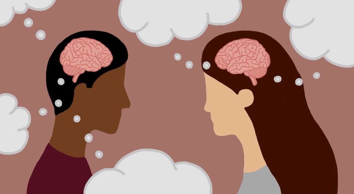 Illustration of a brain 