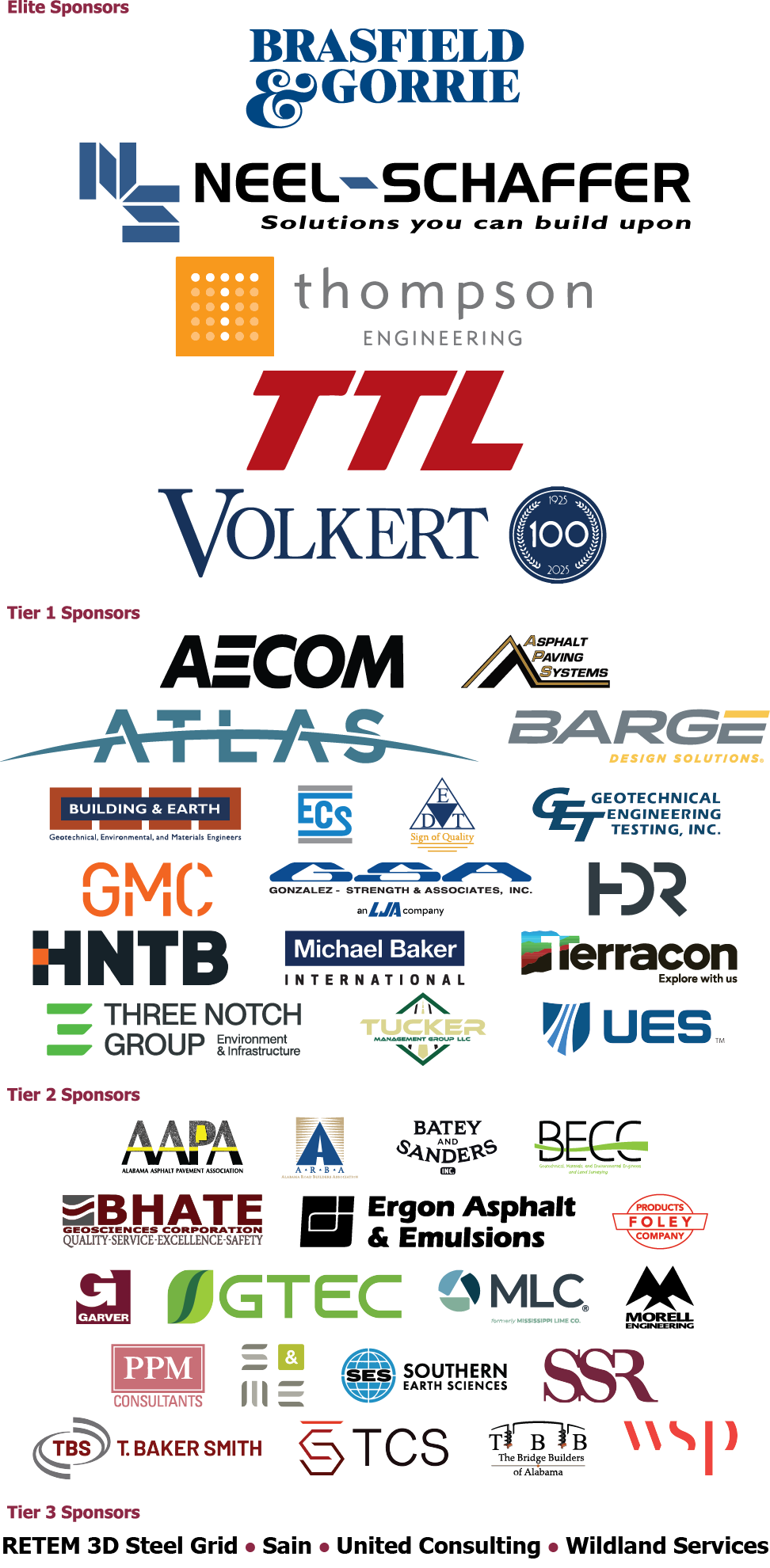 sponsors