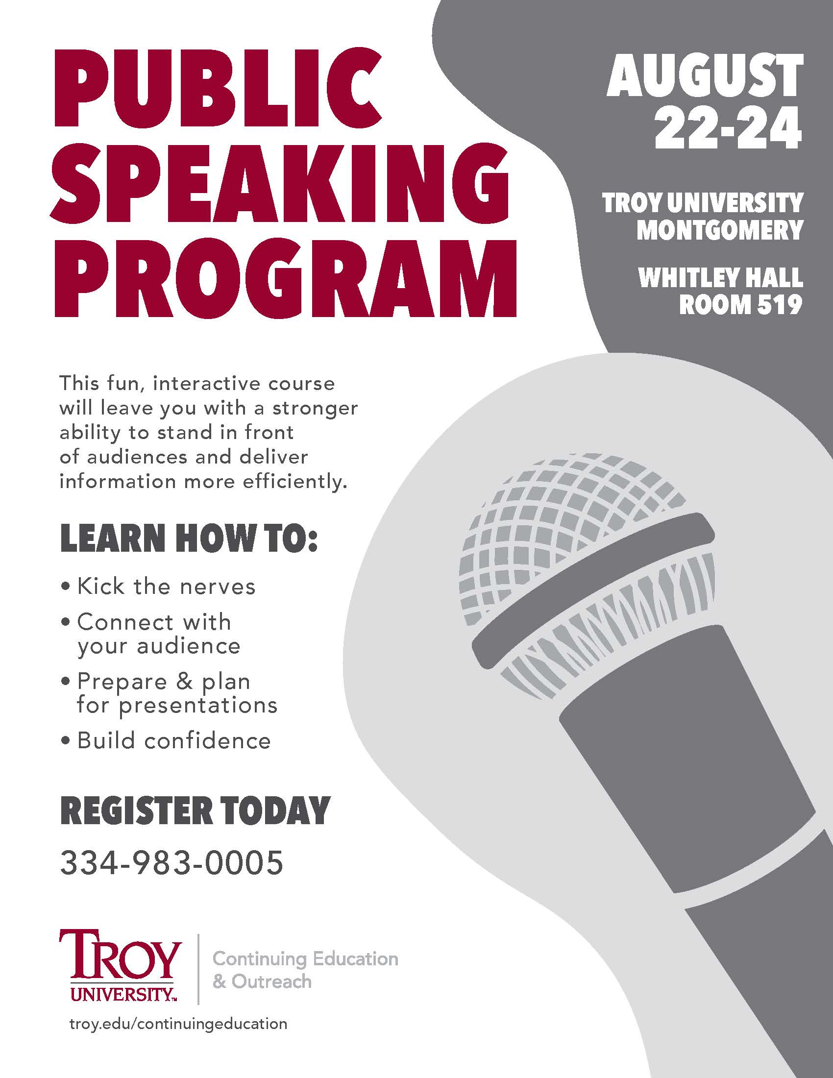Public Speaking Program