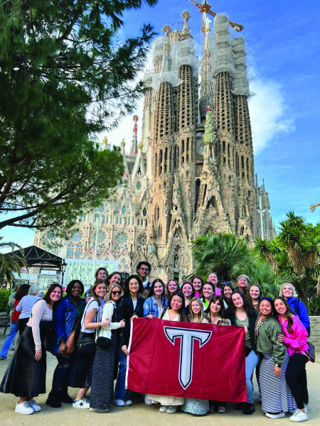 TROY students studying abroad