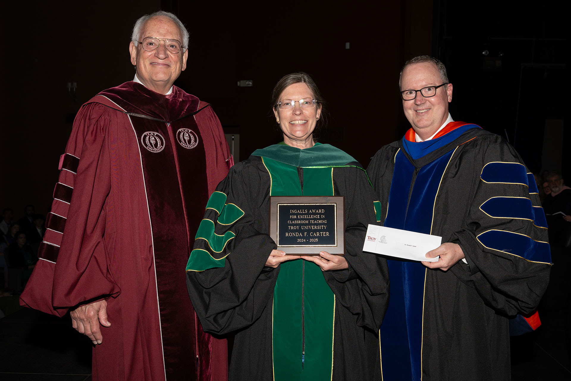 2025 Ingalls Award for Excellence in Classroom Teaching: Dr. Ronda F. Carter