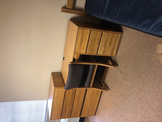 Residents in Clements will each have a twin bed, desk and chair, and chest and drawers.