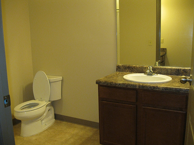 Newman Center bathroom