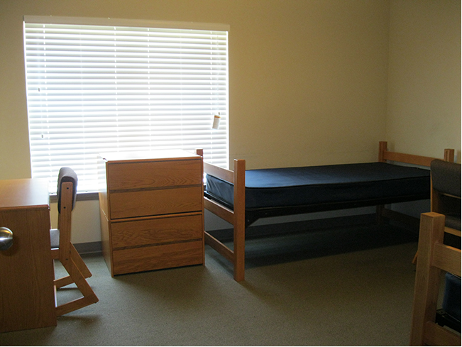 Newman Center bedroom