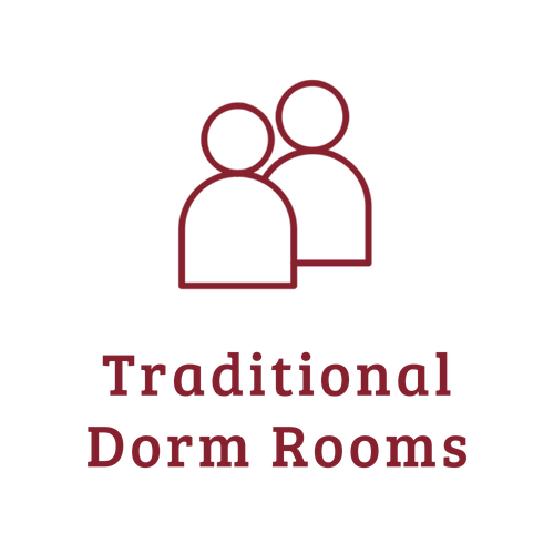 Traditional dorm room - from https://www.iconfinder.com/icons/3401862/essential_people_web_icon