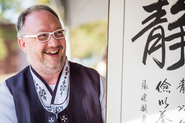 Students performing a dance at the ISCO festival