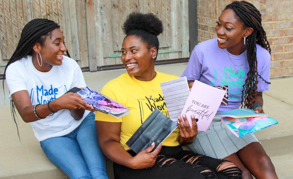 TROY Alumna Khadijah Torbert and friends