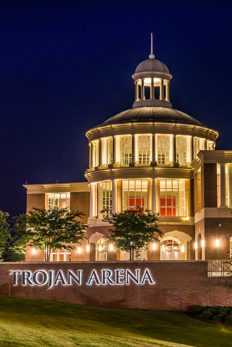 Trojan Arena on TROY's Campus.