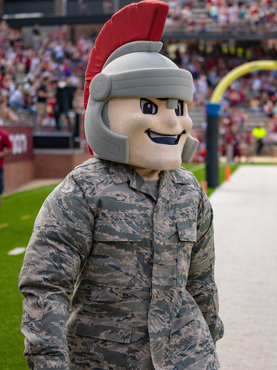 T-Roy in Military Uniform