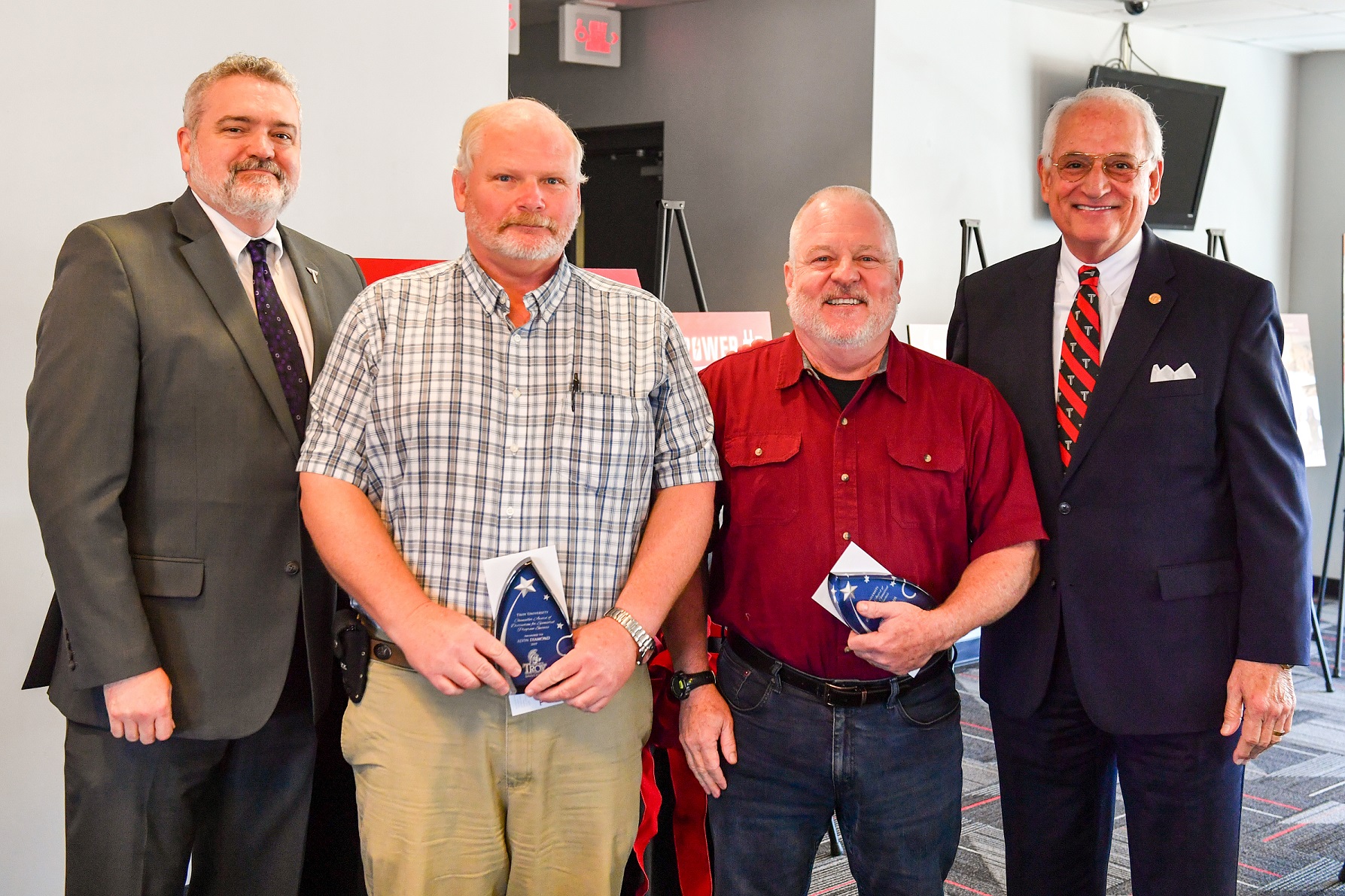 2019 Chancellor's Award of Distinction Winners Dr. Alvin Diamond and Dr. Michael Woods