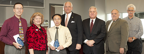 Dr. Kewei Yu and Dr. Stephen Landers