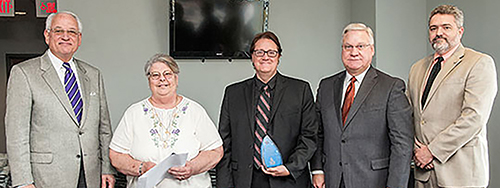 Dr. Jonathan Harrington and Dr. Terry Anderson.