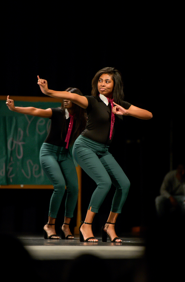 Alpha Kappa Alpha NPHC step show at Troy University