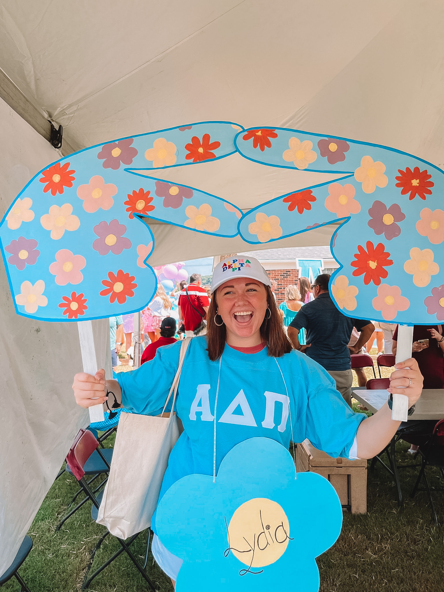 Alpha Delta Pi Bid Day Picture 2021