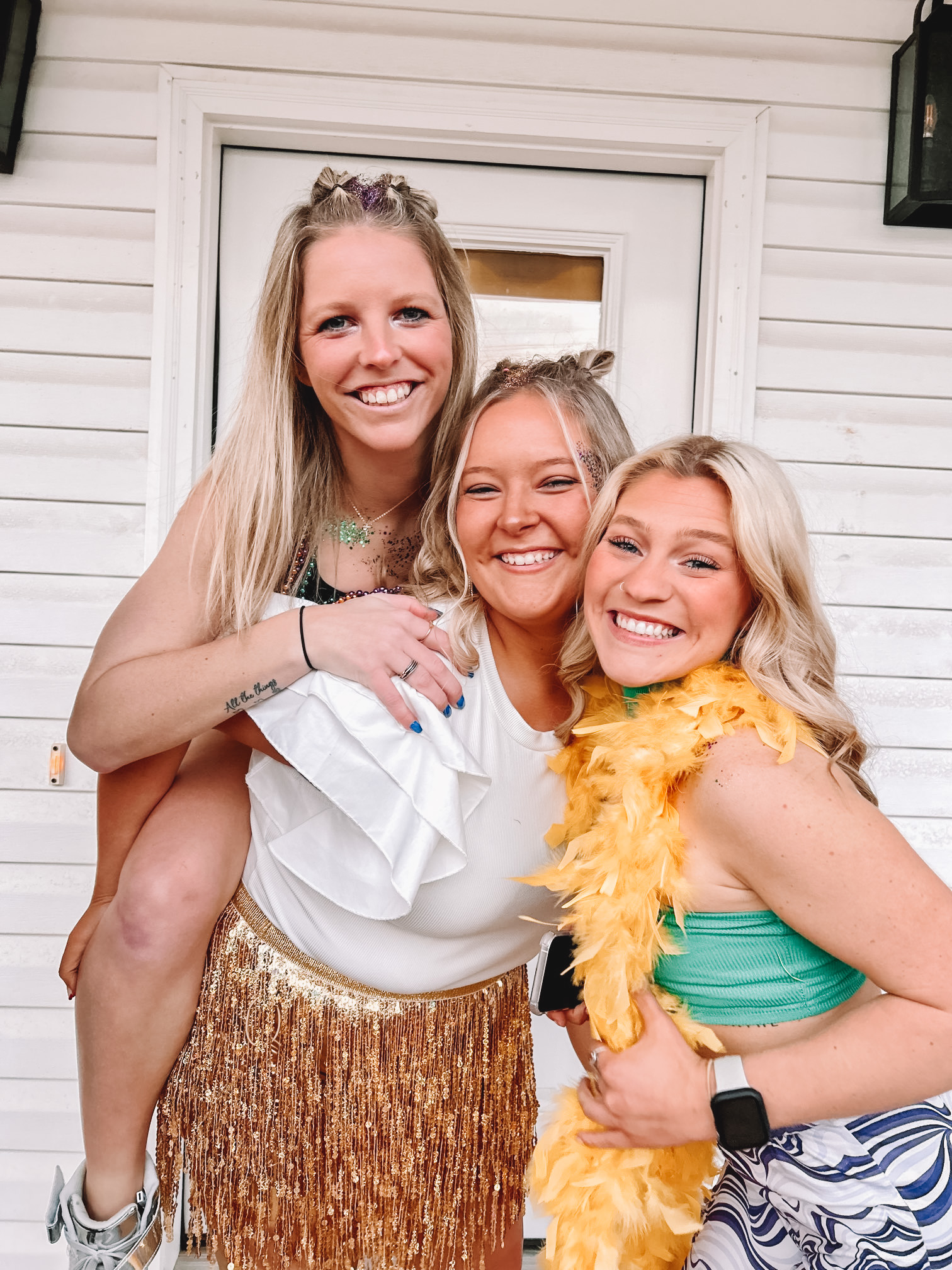 Alpha Omicron Pi Bid Day Picture 2021