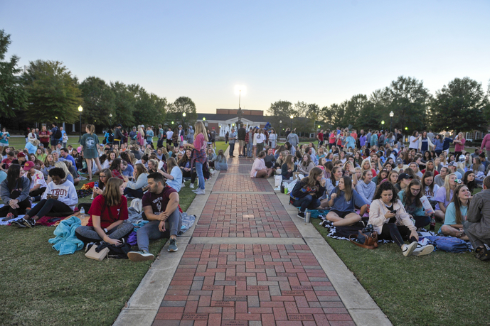 Concert on the Quad at Troy University during Homecoming Week
