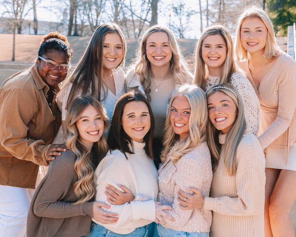 2023 Panhellenic Council Photo.