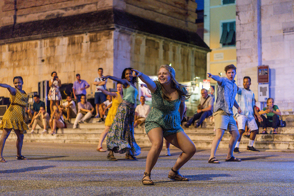 Students performing abroad