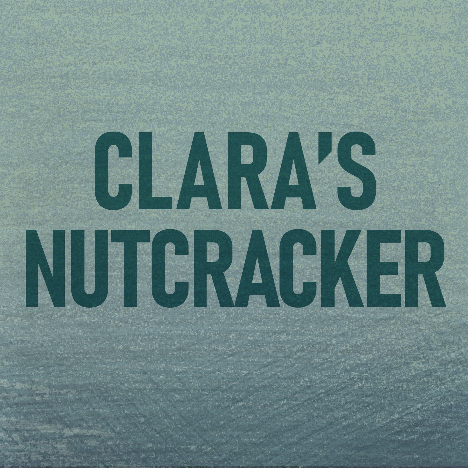 Blue tile featuring title CLARA'S NUTCRACKER