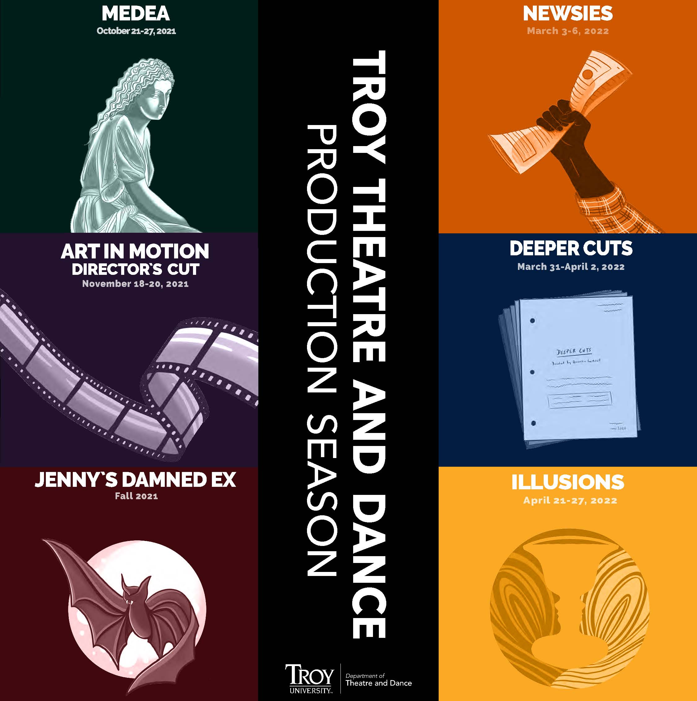 Troy University Fall 2022 Schedule Productions & Shows | Troy University