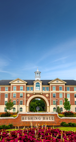 Co-ed dorm Rushing Hall