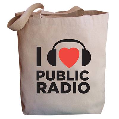 I Heart Public Radio Tote