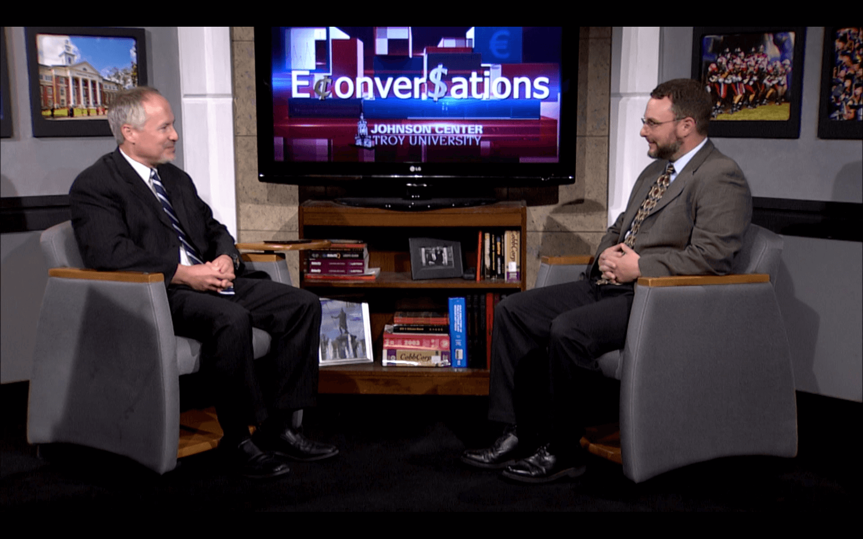 Dr. Dan Sutter, host of the show E-conversations with one of his guests